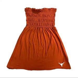 Texas Longhorn Strapless Top by Blued Size Small